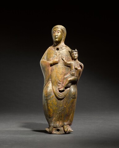 View full screen - View 1 of Lot 115. Spanish, possibly Silos, or French, Limoges, second half 12th century.