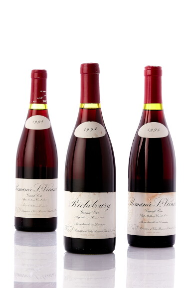 View full screen - View 1 of Lot 7076. Richebourg 1994 Domaine Leroy (2 BT).