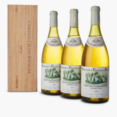 View full screen - View 1 of Lot 321. Corton Charlemagne 1973 Bouchard Père et Fils (3 MAG).