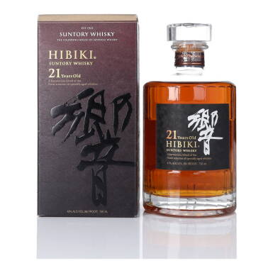View full screen - View 1 of Lot 63. Hibiki 21 Year Old 43.0 abv NV (1 BT 75cl).