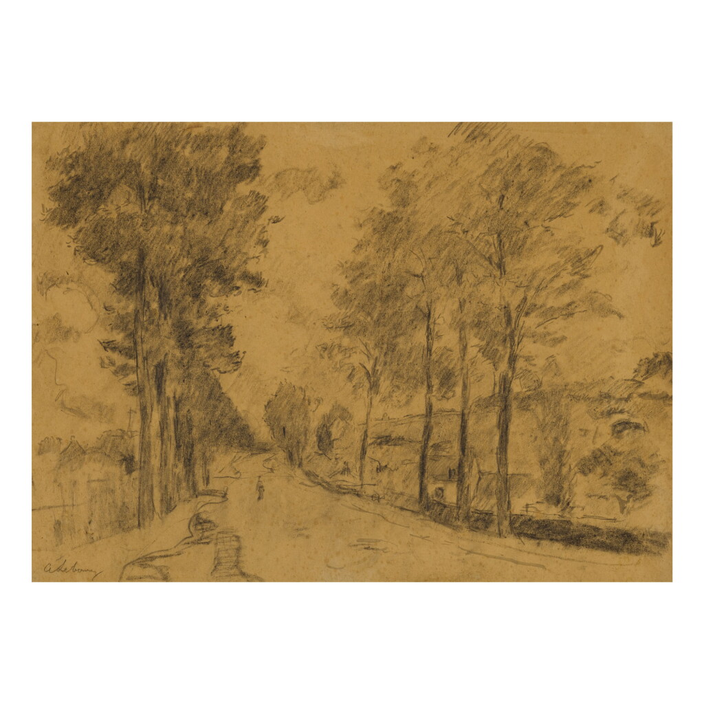 View full screen - View 1 of Lot 13. ALBERT LEBOURG | LA ROUTE AUX ARBRES.
