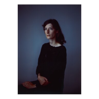 View full screen - View 1 of Lot 83. RICHARD LEAROYD | JASMIJN IN BLACK WITH HANDS.