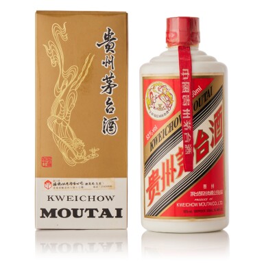 View full screen - View 1 of Lot 5119. 2010年產"飛天牌"貴州茅台酒 Kweichow Flying Fairy Moutai 2010 (1 BT50).