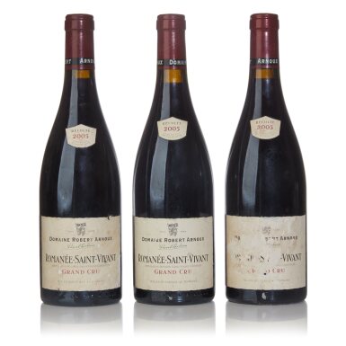 View full screen - View 1 of Lot 420. Romanée St. Vivant 2005 Robert Arnoux (3 BT).