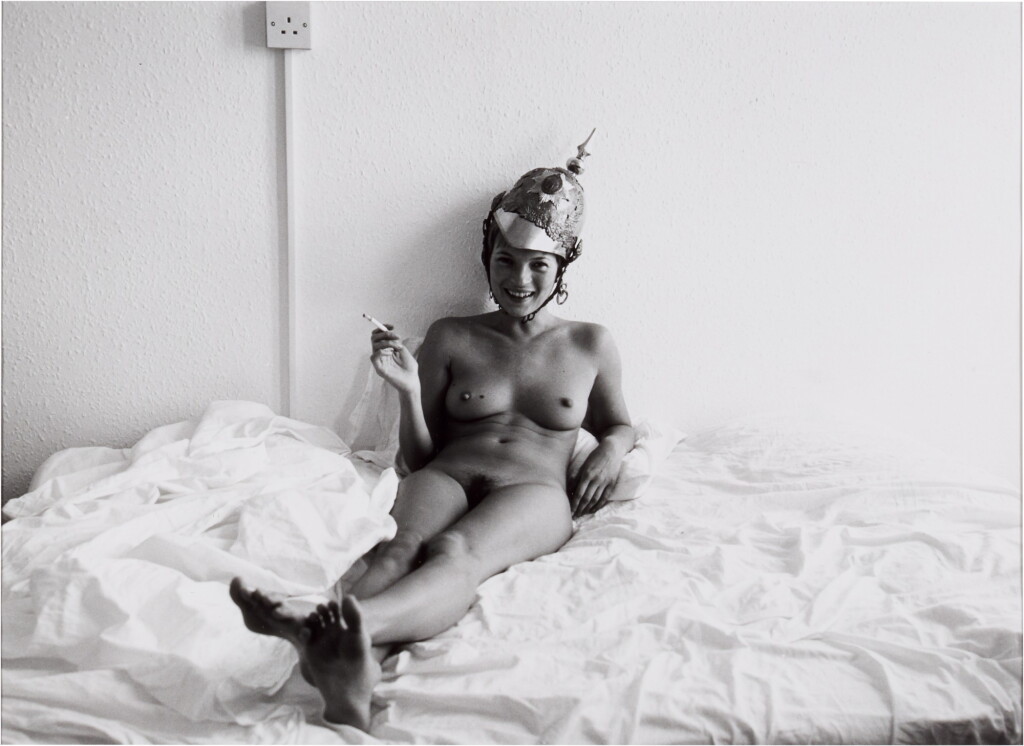View full screen - View 1 of Lot 116. Kate Moss on Bed.