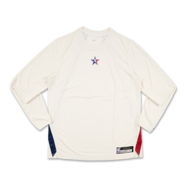 View full screen - View 1 of Lot 69. Kawhi Leonard Game Worn ‘NBA All-Star Game’ Shooting Shirt .