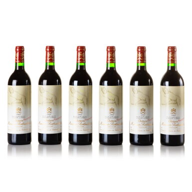 View full screen - View 1 of Lot 337. Château Mouton Rothschild 1993 (12 BT).