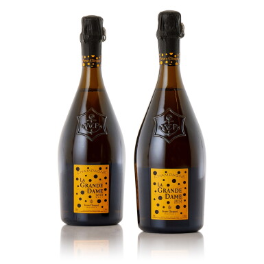 View full screen - View 1 of Lot 1536. Veuve Clicquot: La Grande Dame X Yayoi Kusama NV (8 BT).
