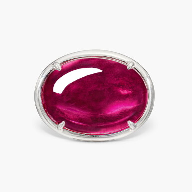 View full screen - View 1 of Lot 1428. Rubellite Ring | 紅碧璽 戒指.