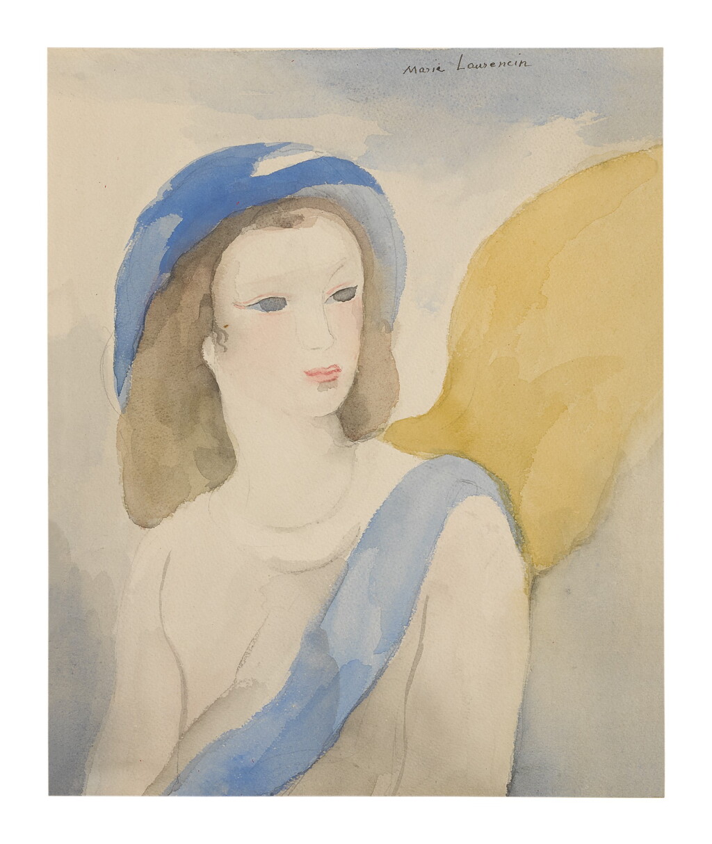 View full screen - View 1 of Lot 75. MARIE LAURENCIN | PORTRAIT DE FEMME.