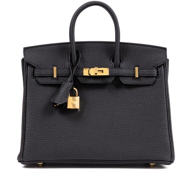 View full screen - View of Plomb Togo Birkin 25 Gold Hardware, 2026.