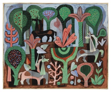 View full screen - View 1 of Lot 59. MARIO CARREÑO | PARQUE TROPICAL .