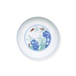 A doucai 'narcissus' dish, Mark and period of Yongzheng