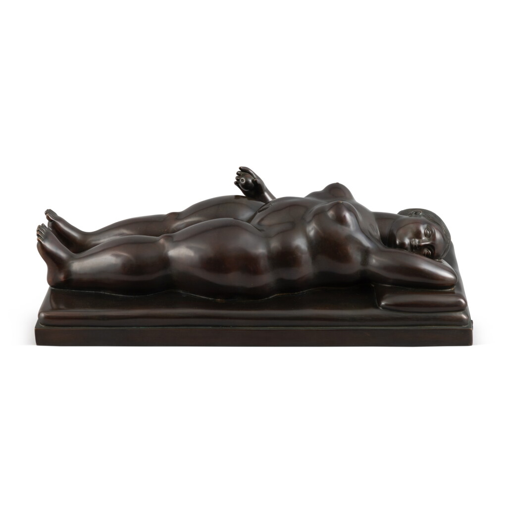 View full screen - View 1 of Lot 621. Reclining Woman with Apple.