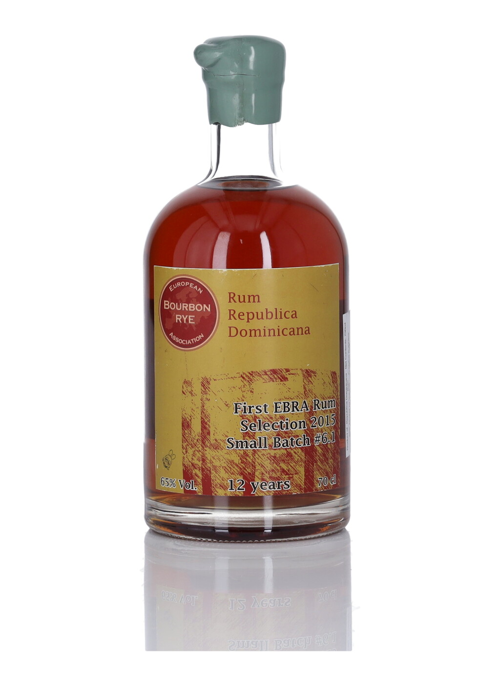 View full screen - View 1 of Lot 157. EBRA Selection #6.1 12 Year Old Rum 130.0 Proof 2003 (1 BT 70cl).