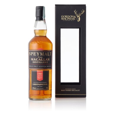 View full screen - View 1 of Lot 8053. Macallan Gordon MacPhail Speymalt 43.0 abv 1980 (1 BT70).