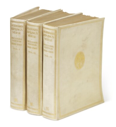 View full screen - View 1 of Lot 120. Kipling, Kipling's Verse, 1919.