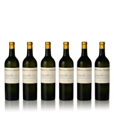 View full screen - View 1 of Lot 140. Domaine de Chevalier Blanc 2005 (12 BT).