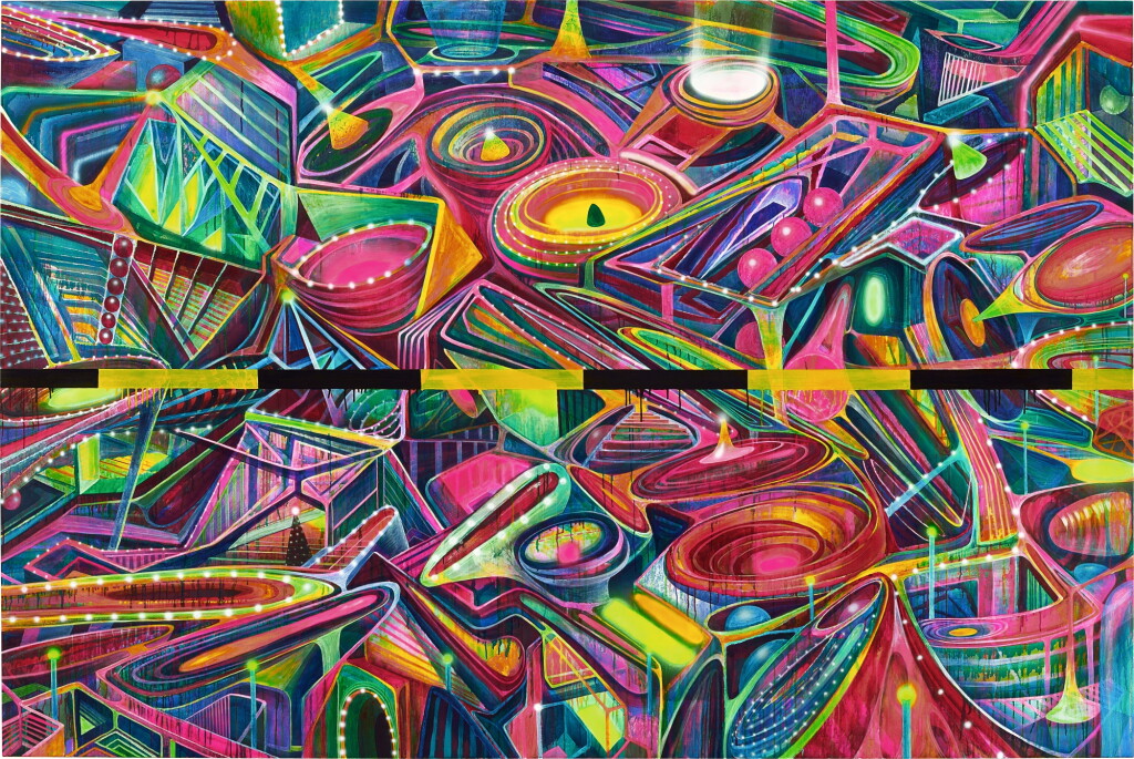 View full screen - View 1 of Lot 154. Huang Yuxing 黃宇興 | CBD During Special Times 特殊時期下的CBD.