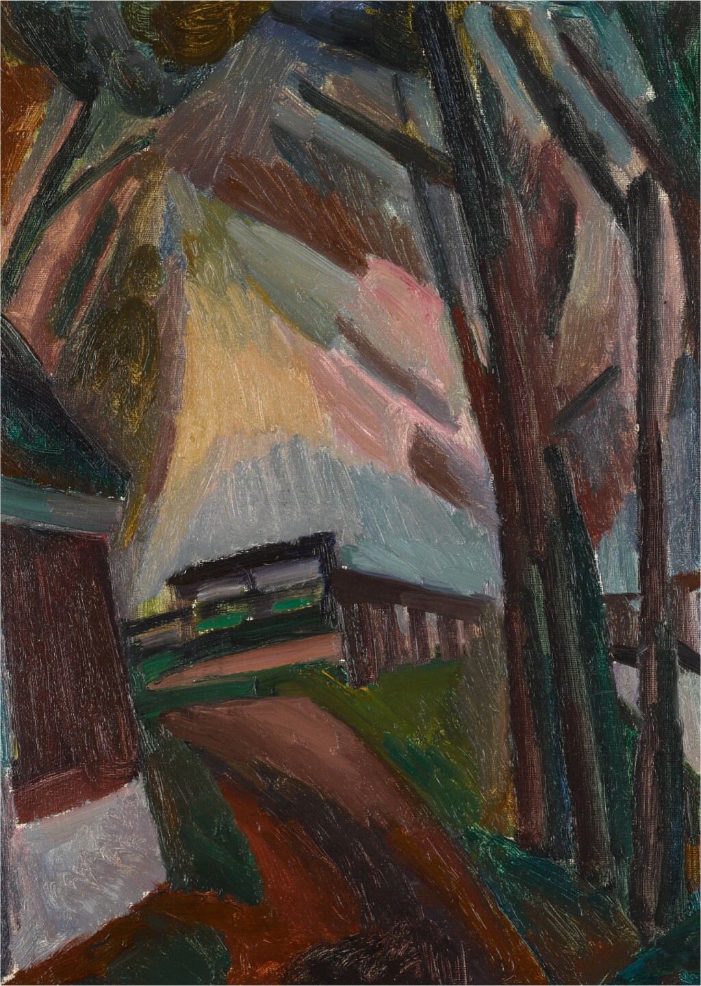 View full screen - View 1 of Lot 429. Landschap Bergen (Mountain Landscape).