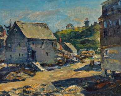 View full screen - View 1 of Lot 500. Gloucester Shacks.