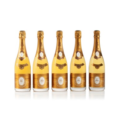 View full screen - View 1 of Lot 391. Louis Roederer, Cristal Brut 1997 (6 BT) .