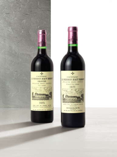 View full screen - View 1 of Lot 3343. Château La Mission Haut-Brion 1975 (1 BT).