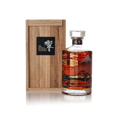 View full screen - View 1 of Lot 6056. 響 Hibiki 21 Year Old Mount Fuji Limited Edition 43.0 abv NV (1 BT70).