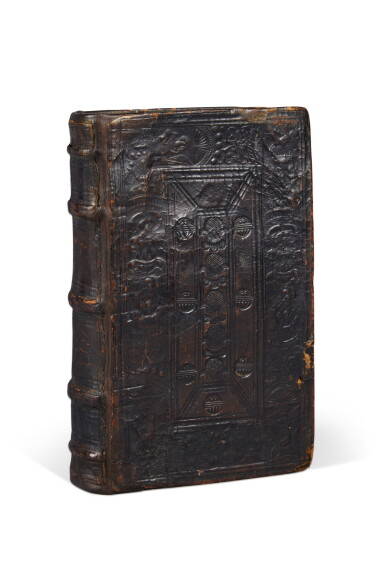 View full screen - View 1 of Lot 124. Anthologia graeca, Venice, Aldus, 1503, contemporary Flemish calf.