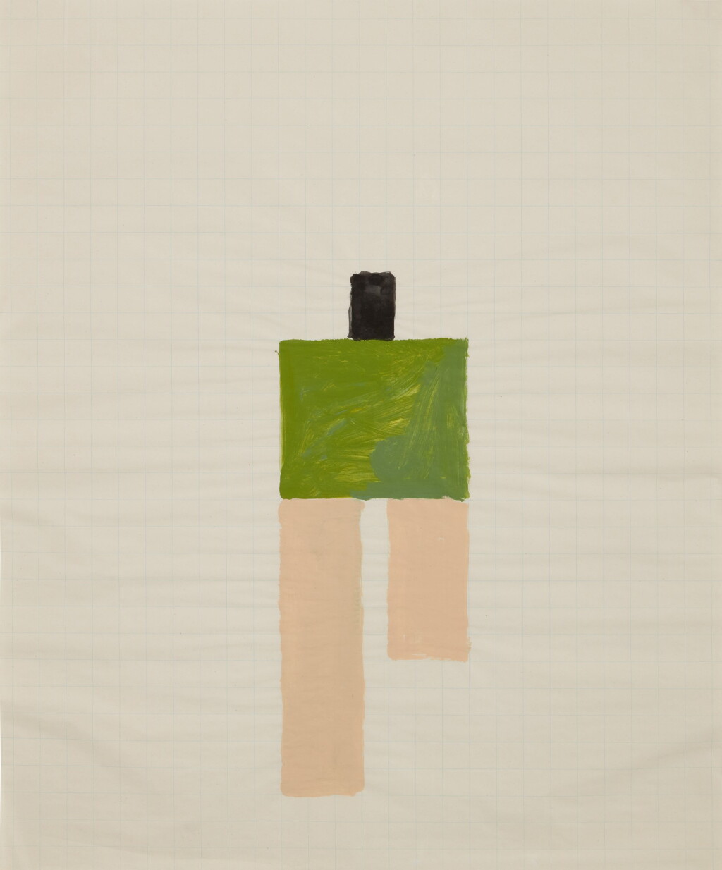 View full screen - View 1 of Lot 123. Untitled (Green Man 2).