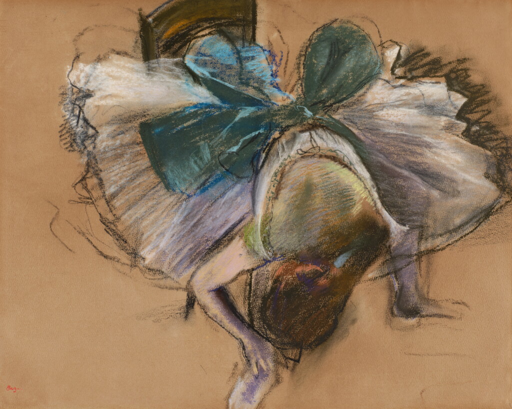 View full screen - View of Danseuse rajustant son chausson.
