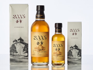 View full screen - View 1 of Lot 2051. 余市 Yoichi 2000s Single Malt Whisky 57.0 ABV NV (1 BT50, 1BT18).