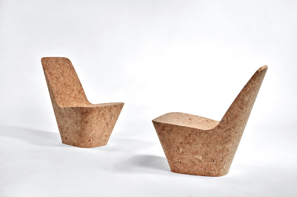 View full screen - View 1 of Lot 115. Pair of Cork Chairs.