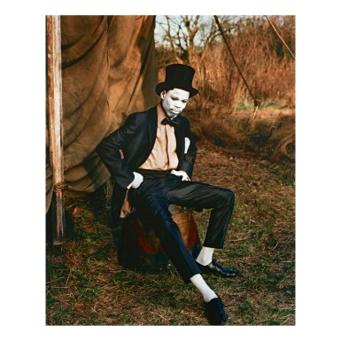 View full screen - View 1 of Lot 13. ANNIE LEIBOVITZ | CHRIS ROCK, BROOKLYN, NEW YORK.