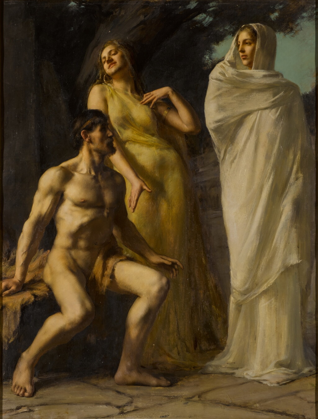 View full screen - View 1 of Lot 345. Hercules Choosing Between Virtue and Vice.