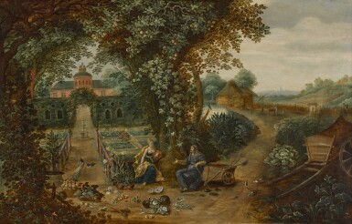 View full screen - View 1 of Lot 78. Vertumnus and Pomona.