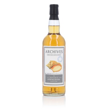 View full screen - View 1 of Lot 449. Springbank Archives 19 Year Old Cask #551 54.9 abv 1996 (1 Bottle 70cl).