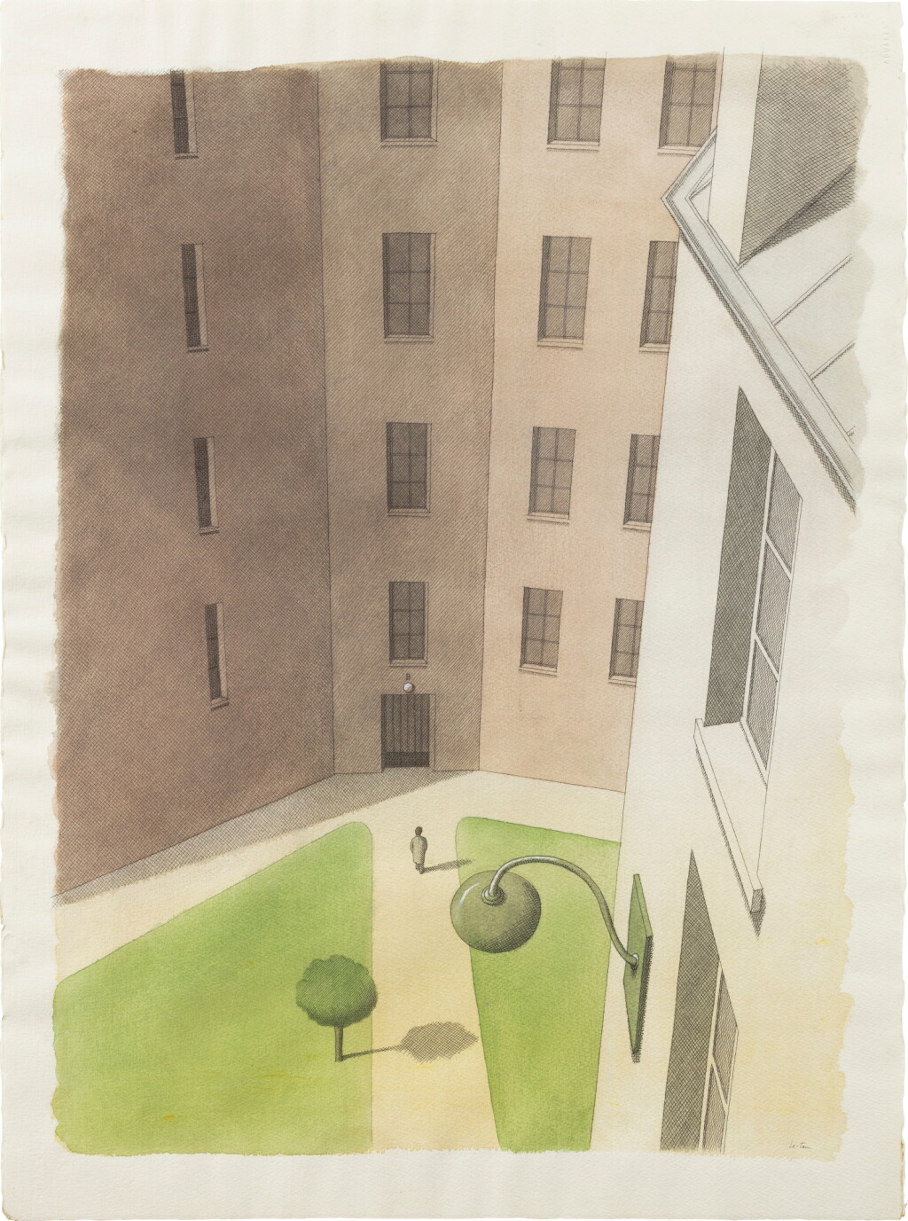 View full screen - View 1 of Lot 271. La cour d’immeuble.