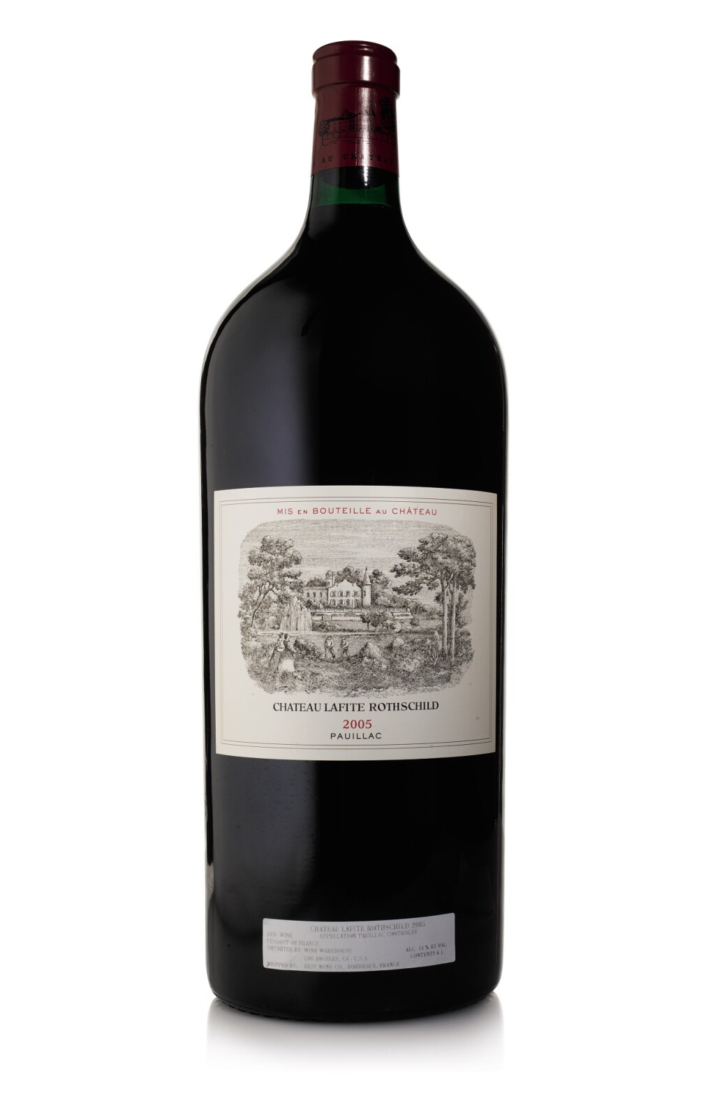 View full screen - View 1 of Lot 114. `Château Lafite 2005 (1 IMP).