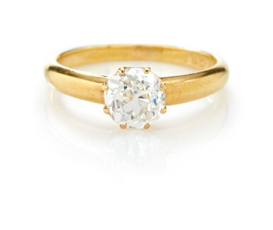 View full screen - View 1 of Lot 19. Diamond Ring, late 19th century.