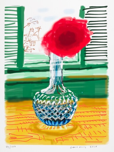 View full screen - View 1 of Lot 11. DAVID HOCKNEY R.A. | IPAD DRAWING 'NO. 281', 23RD JULY 2010.