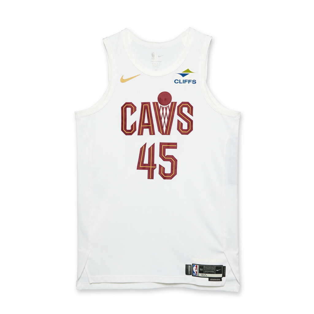 View full screen - View 1 of Lot 5. Donovan Mitchell Cleveland Cavaliers 2025-2026 Game Worn Association Edition Jersey | 43 Points.