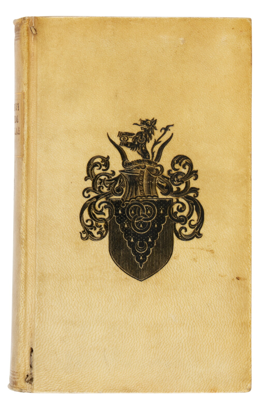 View full screen - View 1 of Lot 1317. Plinius Caecilius Secundus, Epistolarum libri decem, Venice, Aldo Manuzio, November 1508, nineteenth-century vellum armorial binding .