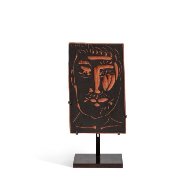 View full screen - View 1 of Lot 165. Visage d'homme (A.R. 539).