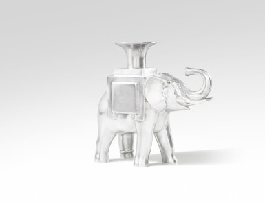 View full screen - View 1 of Lot 82. Bougeoir Éléphant.