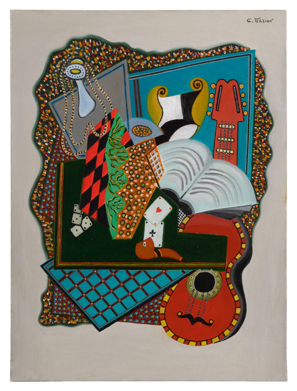 View full screen - View 1 of Lot 11. GEORGES TERZIAN | LA PIPE.