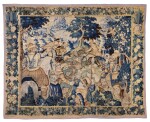 A French, probably Felletin, Hunting Tapestry, Late 16th Century