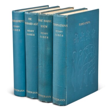 View full screen - View 1 of Lot 40. JAMES, HENRY | A Group of Four First Editions.