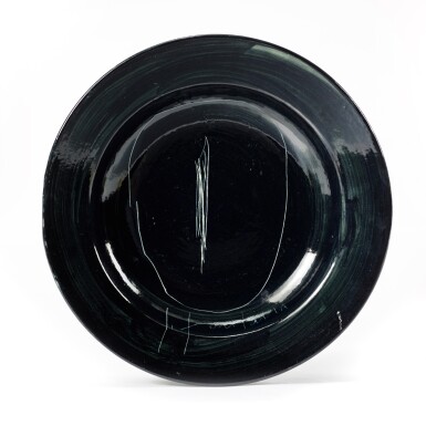 View full screen - View 1 of Lot 57. Piatto: Concetto spaziale.