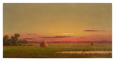 View full screen - View 1 of Lot 21. Northern Marsh: Sunset.